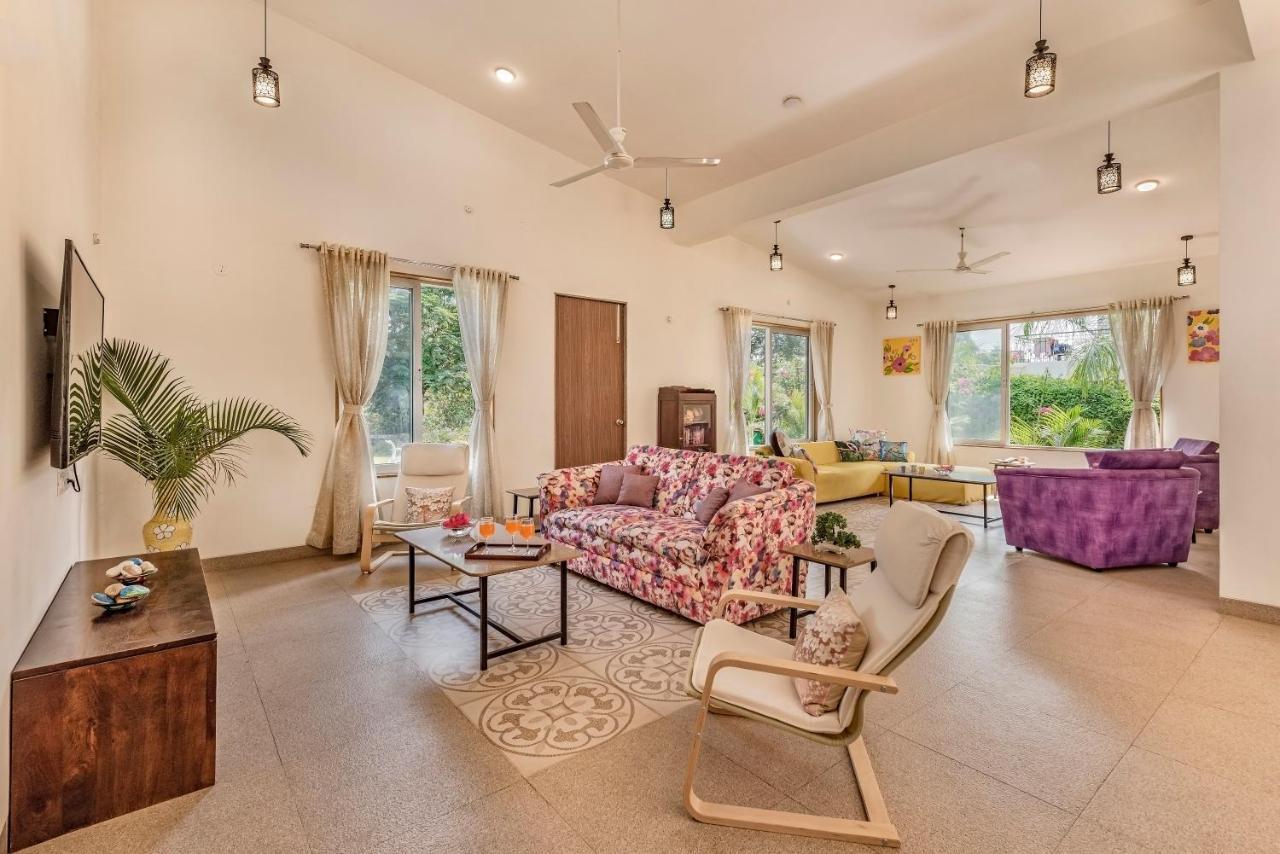Saffronstays Roselle, Malavli - Pet-Friendly Pool Villa With Modern Interiors Lonavala Luaran gambar