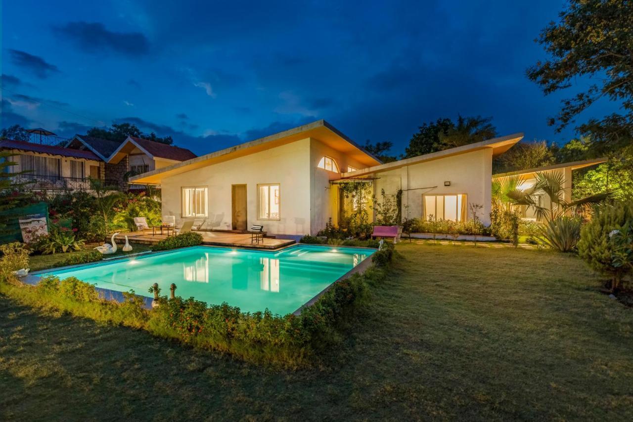 Saffronstays Roselle, Malavli - Pet-Friendly Pool Villa With Modern Interiors Lonavala Luaran gambar