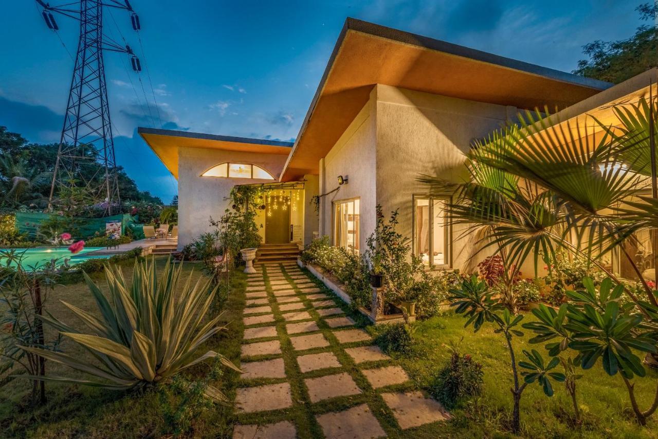 Saffronstays Roselle, Malavli - Pet-Friendly Pool Villa With Modern Interiors Lonavala Luaran gambar